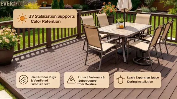WPC Deck UV Rain Season Care Everdur