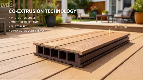 co_extrusion_wpc_decking_everdur_moisture_uv_stability co_extrusion_wpc_decking_everdur_moisture_uv_stability
