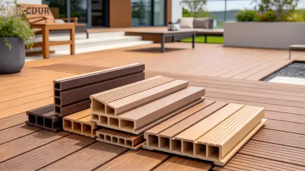 WPC Decking Profile Cross Section - Everdur - Structural Feature WPC Decking Profile Cross Section - Everdur - Structural Feature