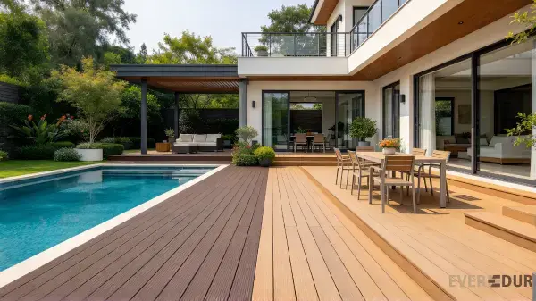 WPC Decking Multi-scene Application - Everdur - Balcony Patio Rooftop