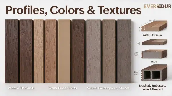 co_extrusion_wpc_profile_color_selection_everdur co_extrusion_wpc_profile_color_selection_everdur