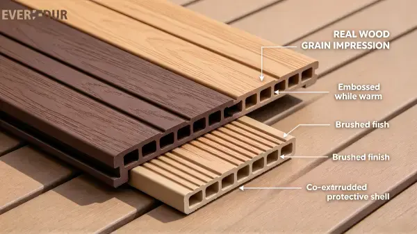 Wood Grain Embossing Everdur Feature Wood Grain Embossing Everdur Feature