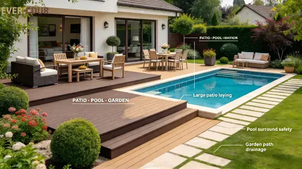 Patio Pool Garden Everdur Application