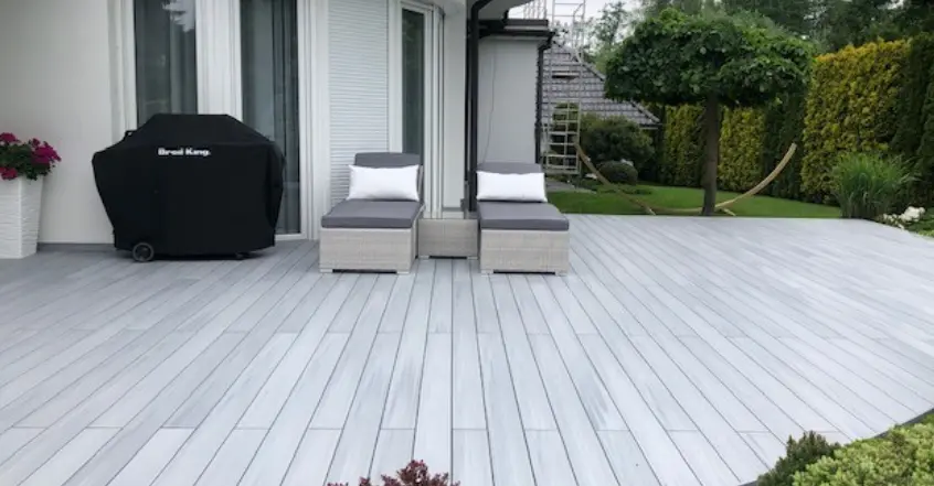 Co-extrusion WPC Decking For Australia Customer