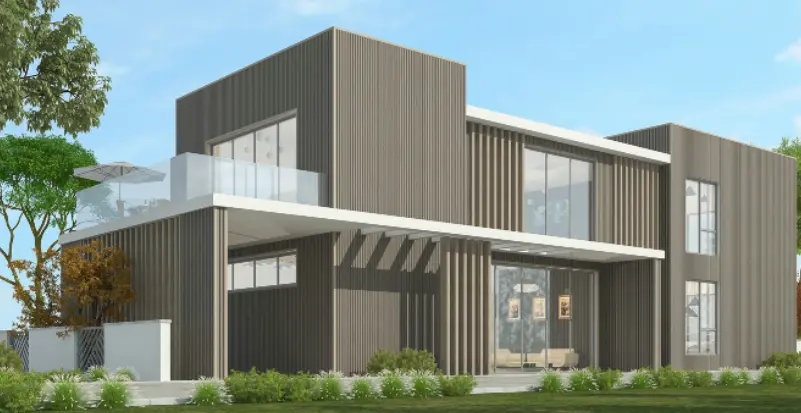 Co-Extruded WPC Cladding Board Co-Extruded WPC Cladding Board