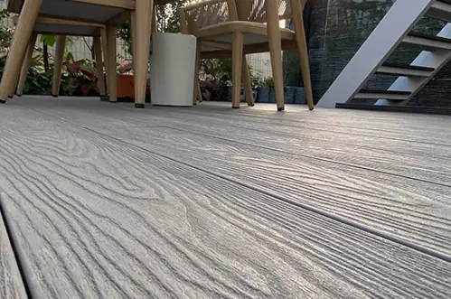 solid wpc decking