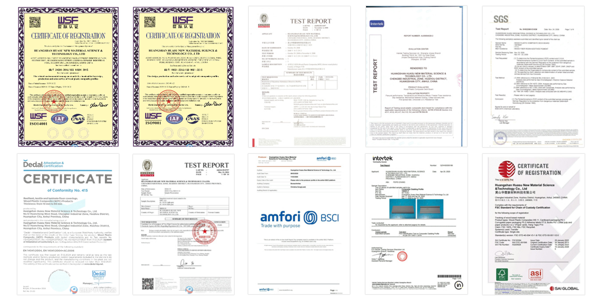 Certifications