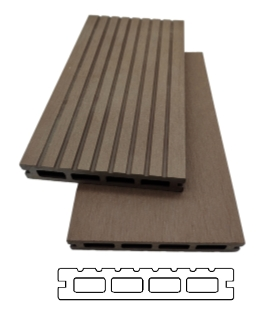 hollow wpc decking