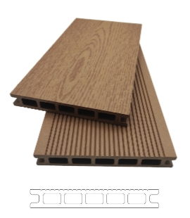 hollow wpc decking