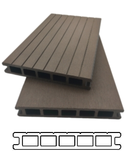 hollow wpc decking