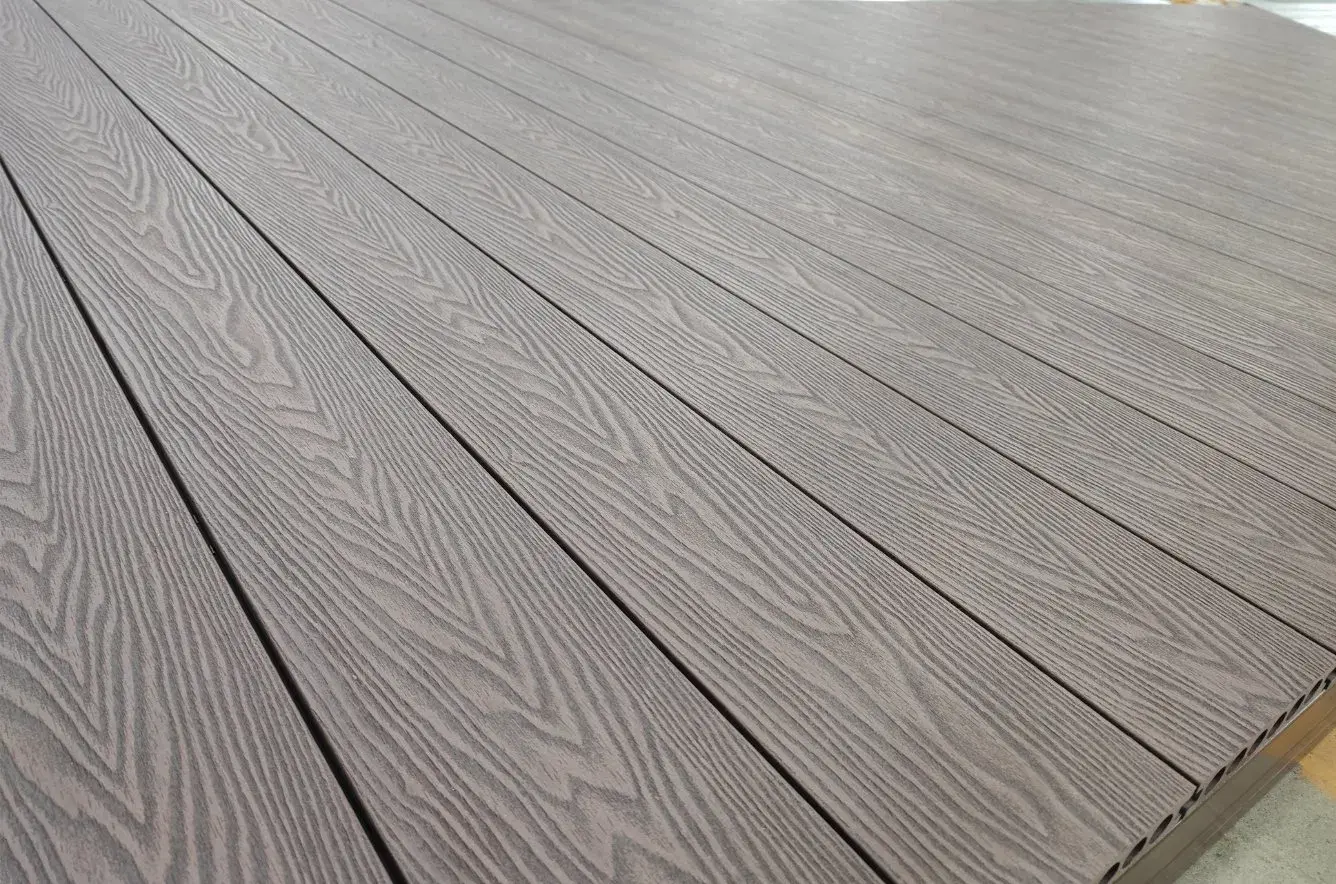 hollow wpc decking