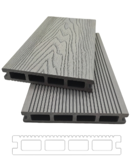 Brushed WPC Decking