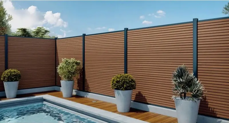 wpc villa fence wpc villa fence