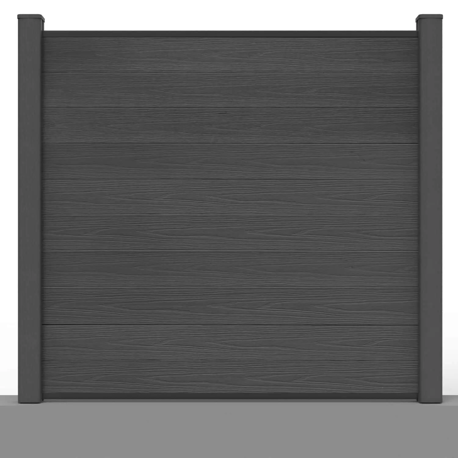 Composite Horizontal Fence Panels