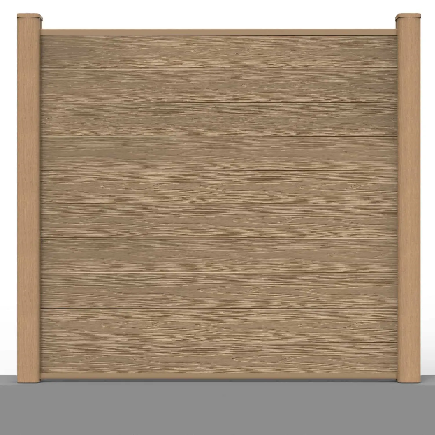 Wood Plastic Composite Fence Panels 
