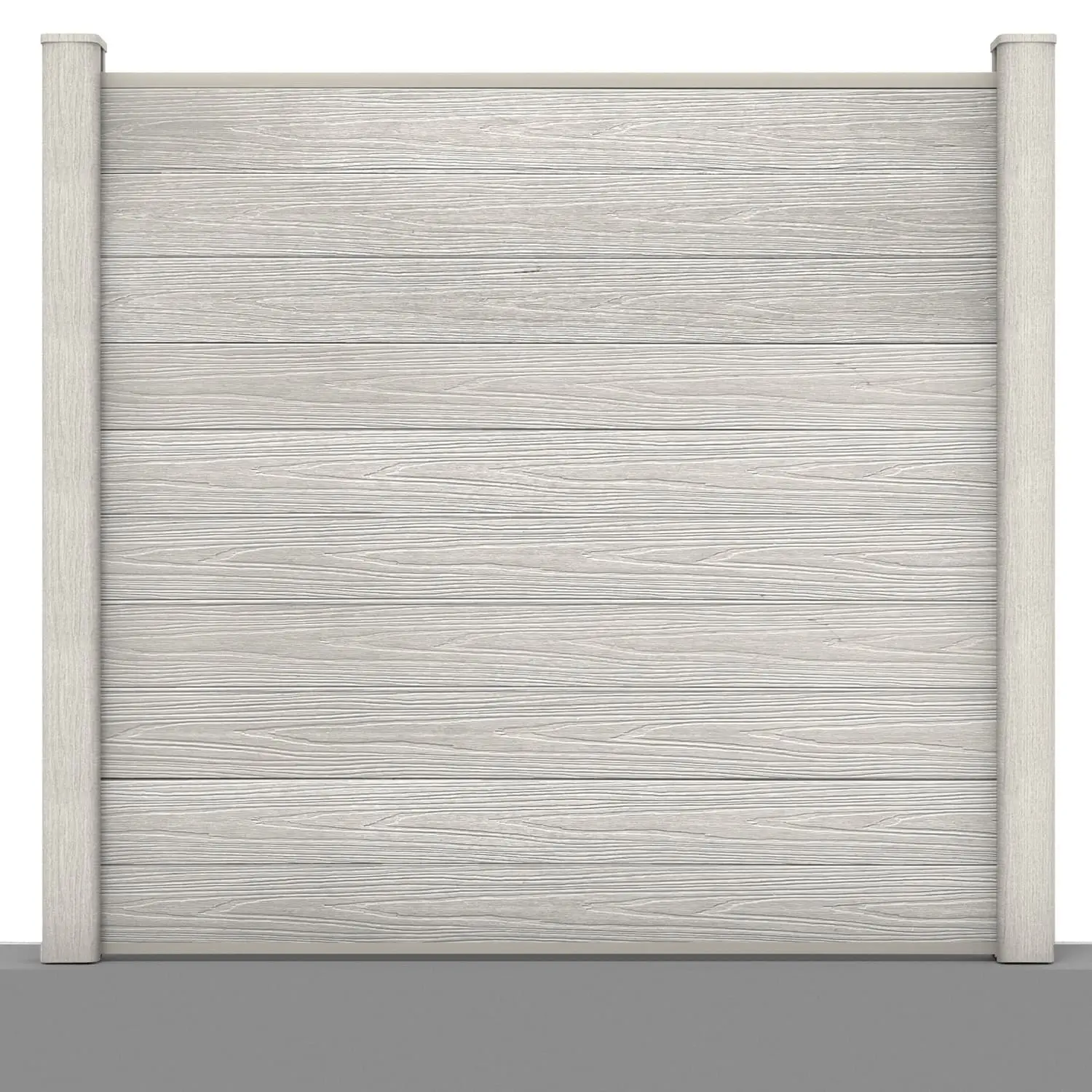 Wood Plastic Composite Fence Panels 