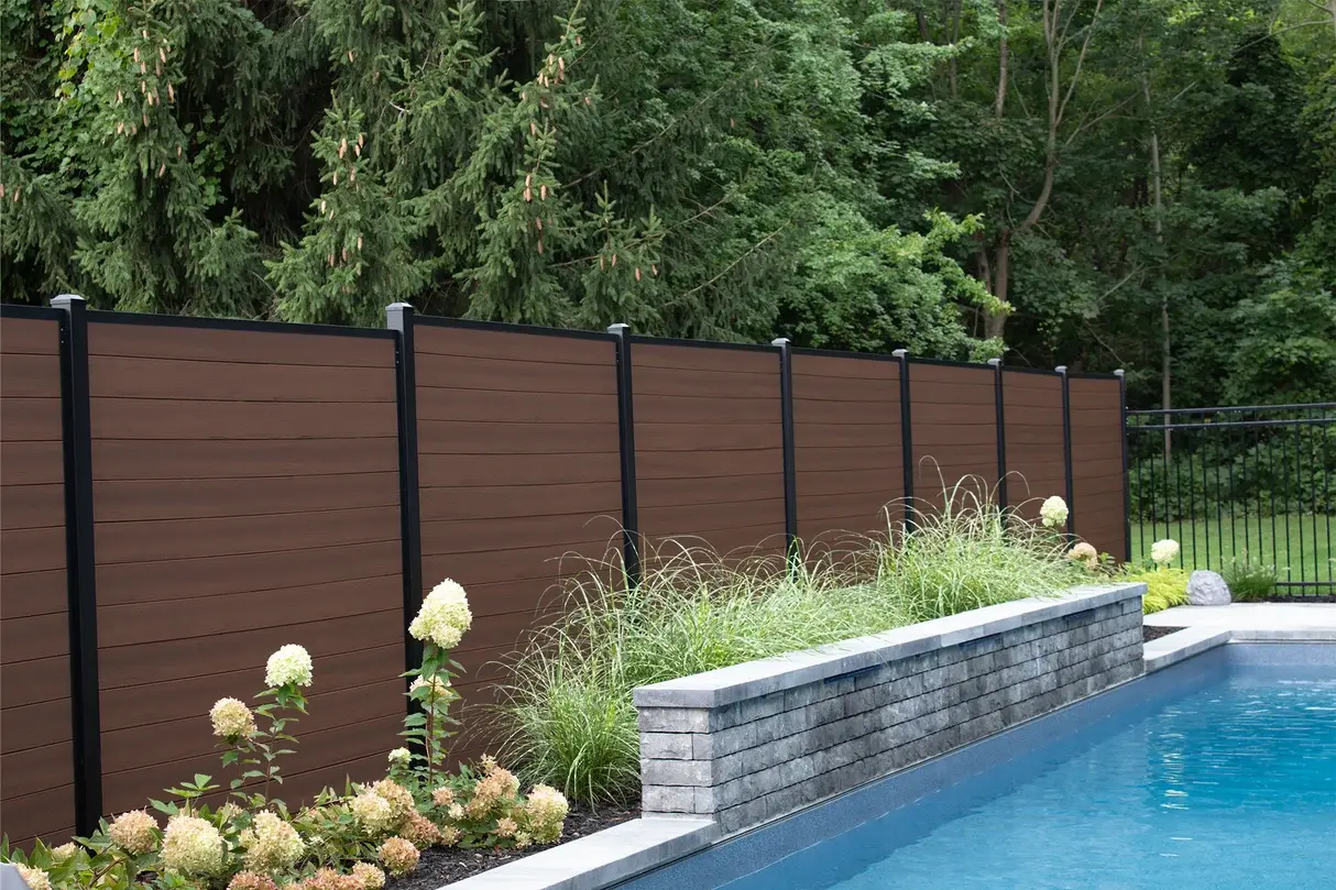 Wood Plastic Composite Fence Panels Wood Plastic Composite Fence Panels