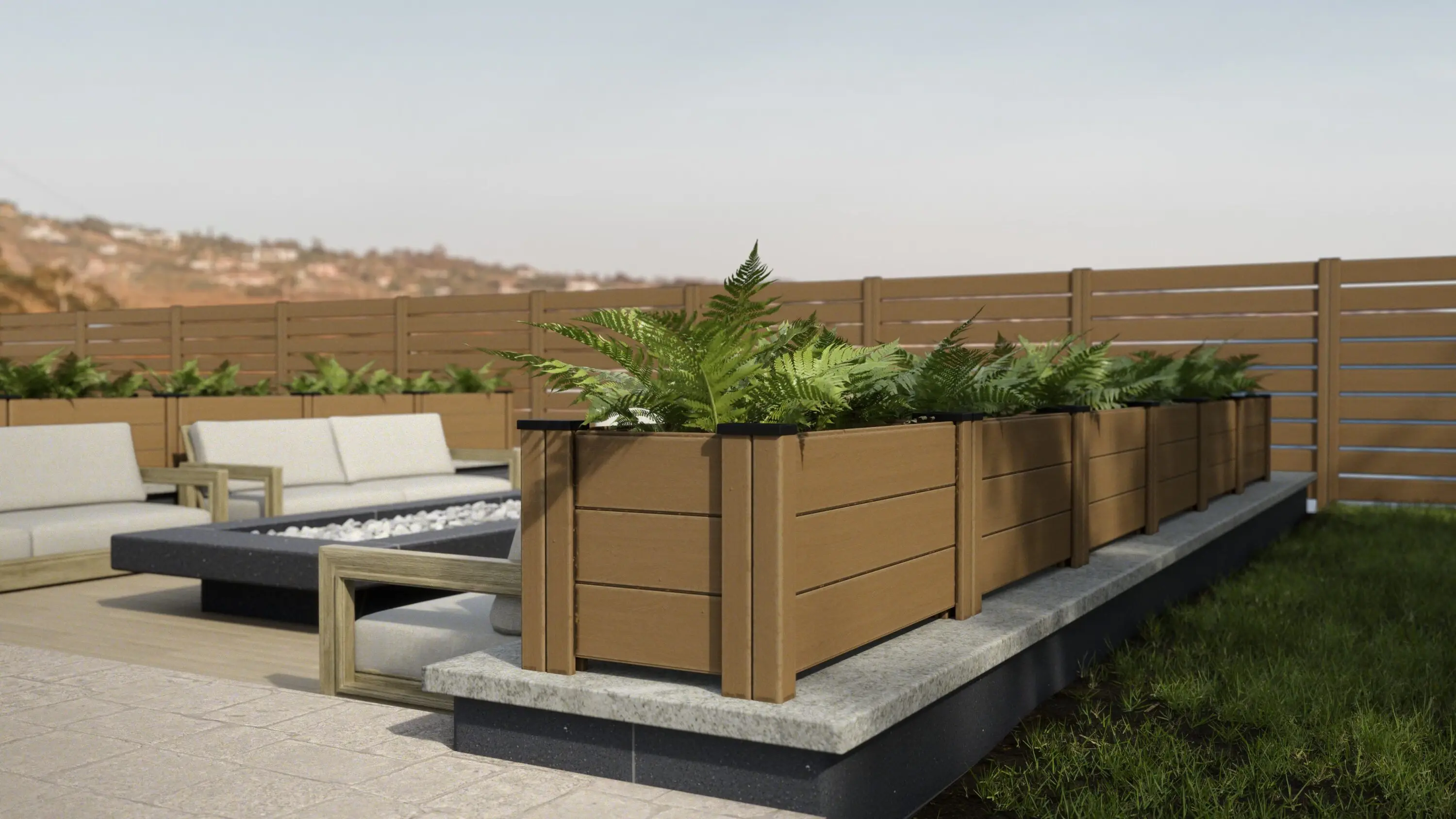 Composite Planter Box Kit Composite Planter Box Kit