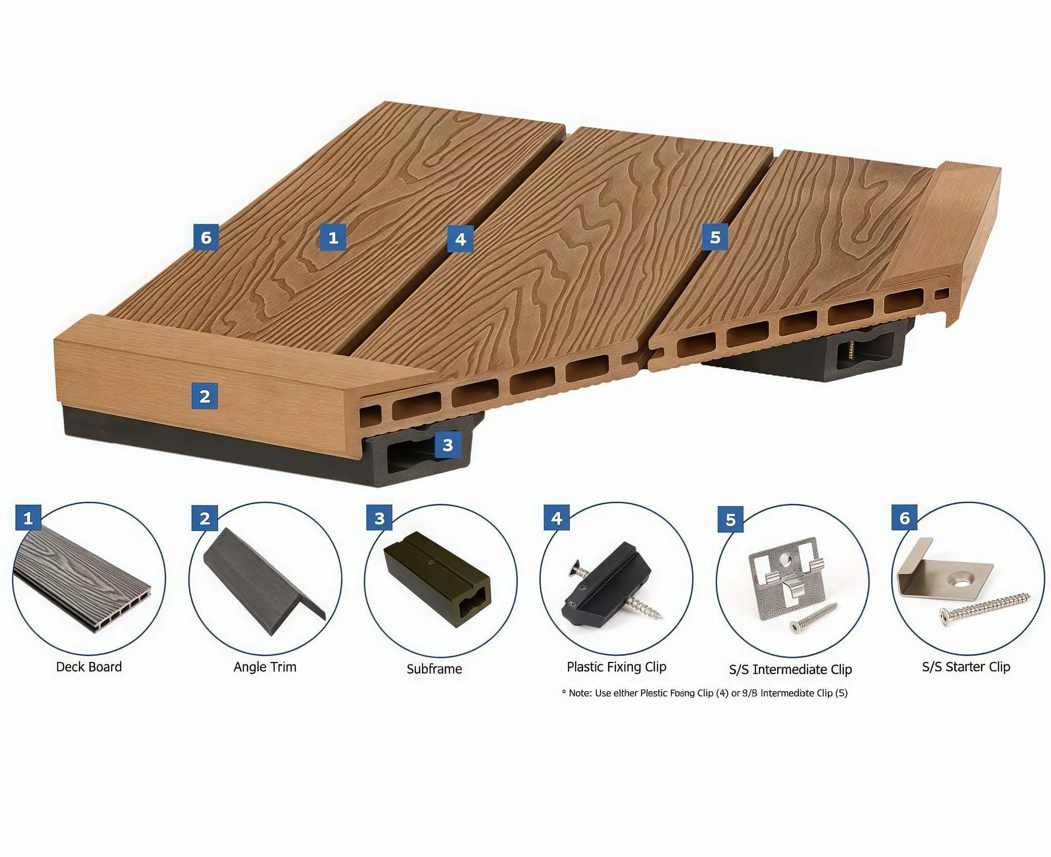 WPC Decking Joist WPC Decking Joist