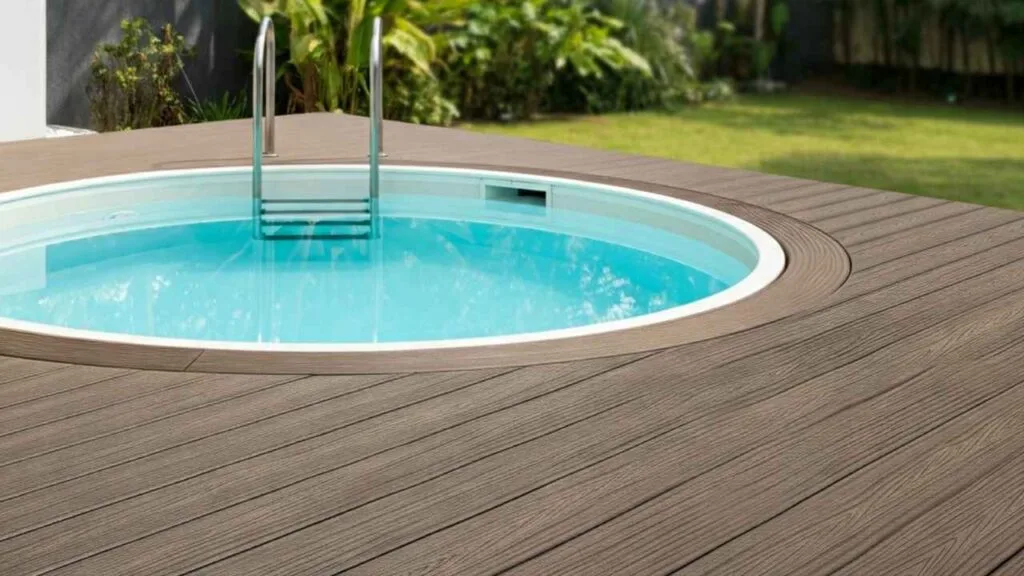 Swimming Pool WPC Decking