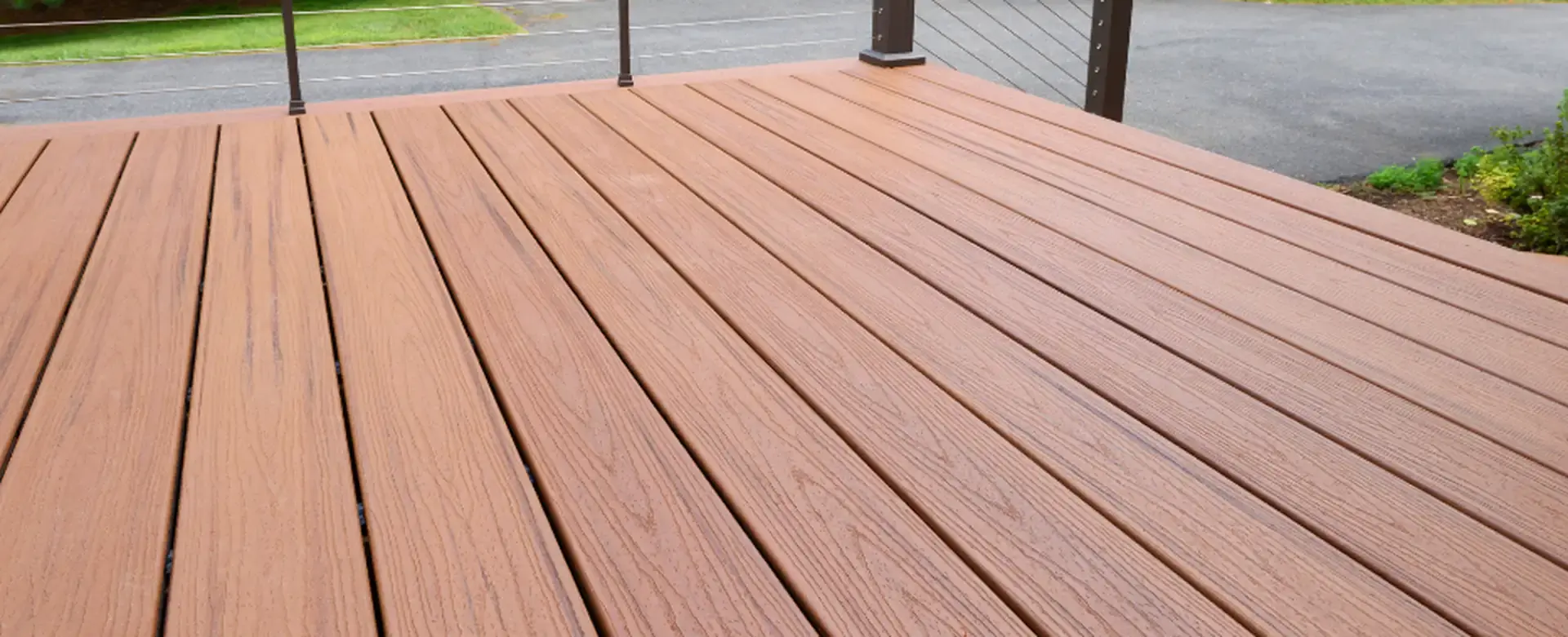 Grooved WPC Decking