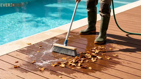 Hollow WPC Decking+Everdur+PoolDeck+StainCleaning+Contractor