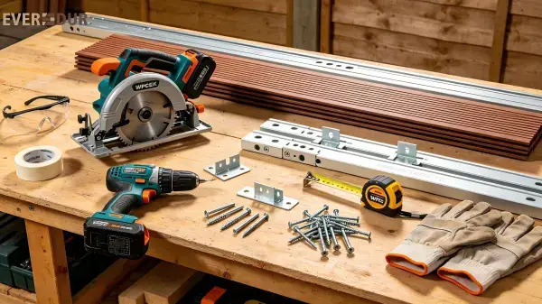 Decking+Everdur+ToolsMaterials+InstallationPreparation+Contractor Decking+Everdur+ToolsMaterials+InstallationPreparation+Contractor