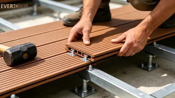 WPC Decking+Everdur+HiddenClip+BoardInstallation+Installer