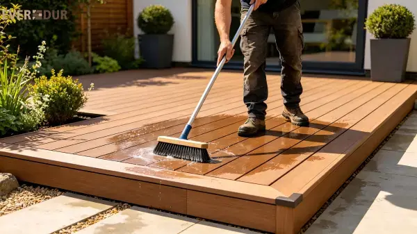 WPC Decking+Everdur+FinishedDeck+PostInstallation+Homeowner WPC Decking+Everdur+FinishedDeck+PostInstallation+Homeowner