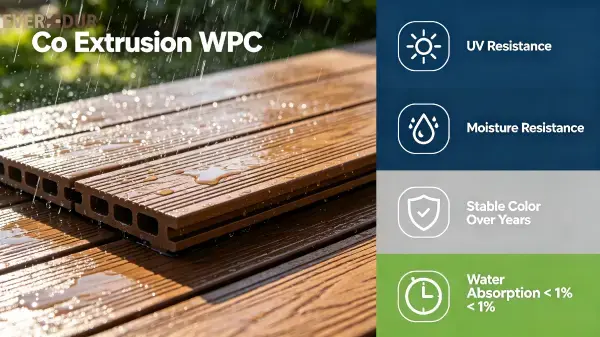co_extrusion_wpc_decking_everdur_uv_moisture_resistance co_extrusion_wpc_decking_everdur_uv_moisture_resistance