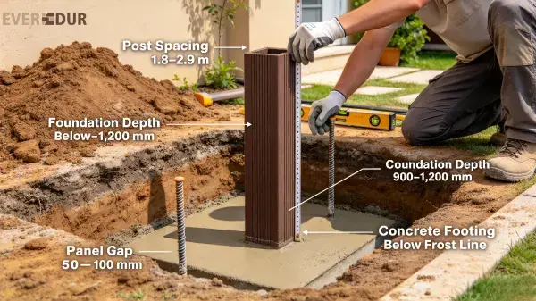 wpc_villa_fence_post_foundation_everdur_technical