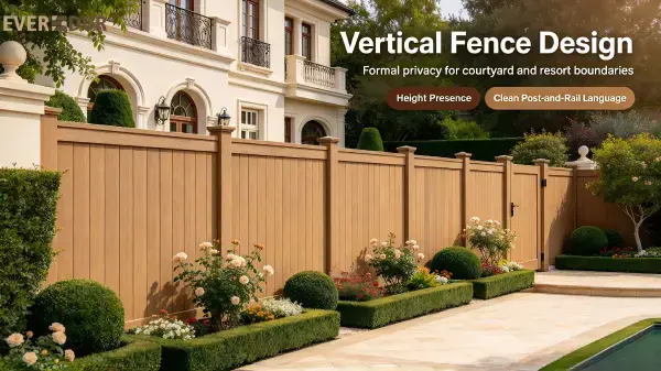 WPC Villa Fence Vertical Everdur