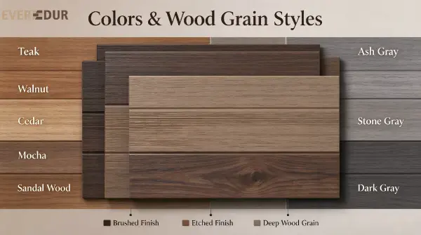 Cladding Colors Wood Grain Everdur Cladding Colors Wood Grain Everdur