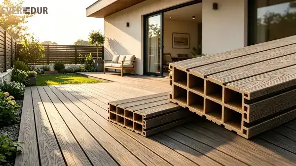 Low MOQ Hollow WPC Decking: Perfect for Small Residential Projects